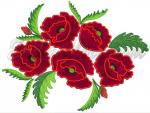 "Poppies applique"