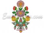"Folk ornament" (180x300,  200x280 hoop)