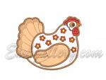 "Easter Hen Pot Holder"