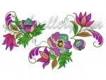 "Fairy anemones"_Set for 130x180 hoops