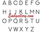 "English Capital Letters"