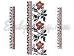 "Red roses"_Cross Stitch Set