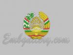 "Coat of arms of Tajikistan"