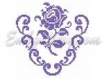 "Cross Stitch Rose (free)"