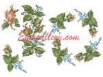 "Rosettes and forget-me-nots" 
