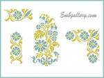 "Bouquets"_in Cross Stitch