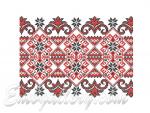 "Cross stitch border"_ for hoop 200х280mm