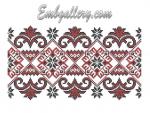 "Cross stitch border"_ for hoop 130х180mm