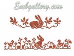 "Hares in the grass"_free