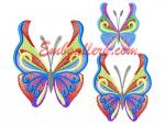 "Three butterflies"