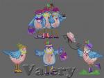 Funny birds