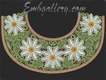 Lace yoke "Daisies"_130x180mm