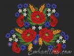 "Bouquet with Poppies"