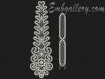 "Lace tie"