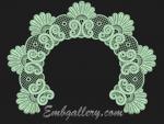 "Lace collar"