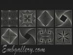 "Squares for quilting"