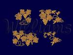 Machine Embroidery Designs Set "Grapes-2". 