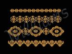 Machine Embroidery Designs Set "For Borders".
