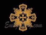"Cross 21 cm for the Set of crosses W116"