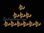 "Flowers border"