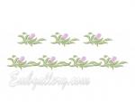 "Lily bud" _ designs for border