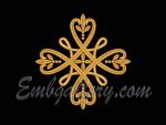 "Cross 22 cm for the Set of crosses W208"