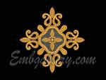 "Cross 22 cm for the Set of crosses W266a"