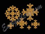 "A set of crosses for church vestments"