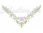 "Corner with lily"_ for baptismal