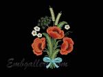"Scarlet Poppies" _bouquet