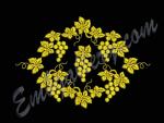 "Grapes" _ for embroidery on cuffs of cassock.