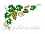 "Grapes and spikelets"_Set