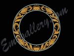 "Marvel"_Decorative frame for round icon 20x20cm