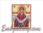"The Protection of the Holy Mother of God"_139x170mm