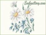 "Daisies"_cross stitch