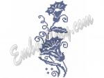 "Flowers"_in_cross_stitch