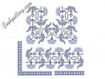 "Cornflowers"_cross stitch