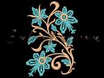 "Turquoise flower"