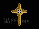 "Spikelets"_ Cross (140x196mm)