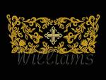 "Marvel"_a set for church vestments (for large hoops).