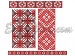 "Embroidered shirt set"_Y072